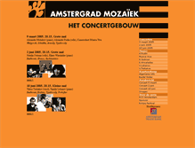 Tablet Screenshot of amstergrad.nl